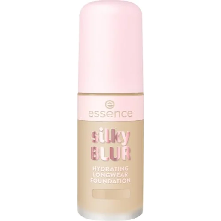 essence silky BLUR, natürlich deckendes Make-up mit Feuchtigkeitsspende und mattem Finish, Farbton 168, 30 ml – Bild 1