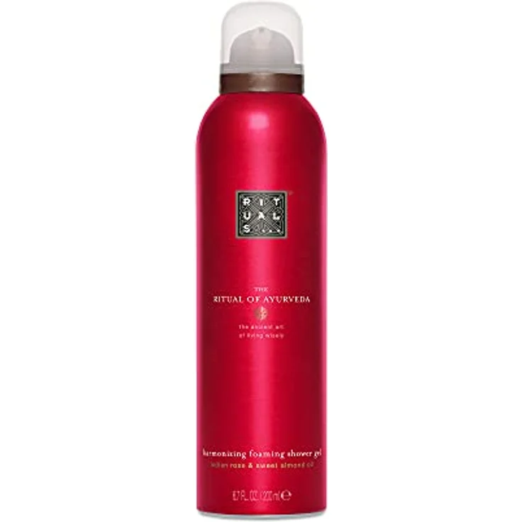 RITUALS Schäumendes Duschgel von The Ritual of Ayurveda, 200 ml – Mit Indischer Rose & Süßmandelöl – Beruhigende & Pflegende Eigenschaften, 0.25 kilograms – Bild 1