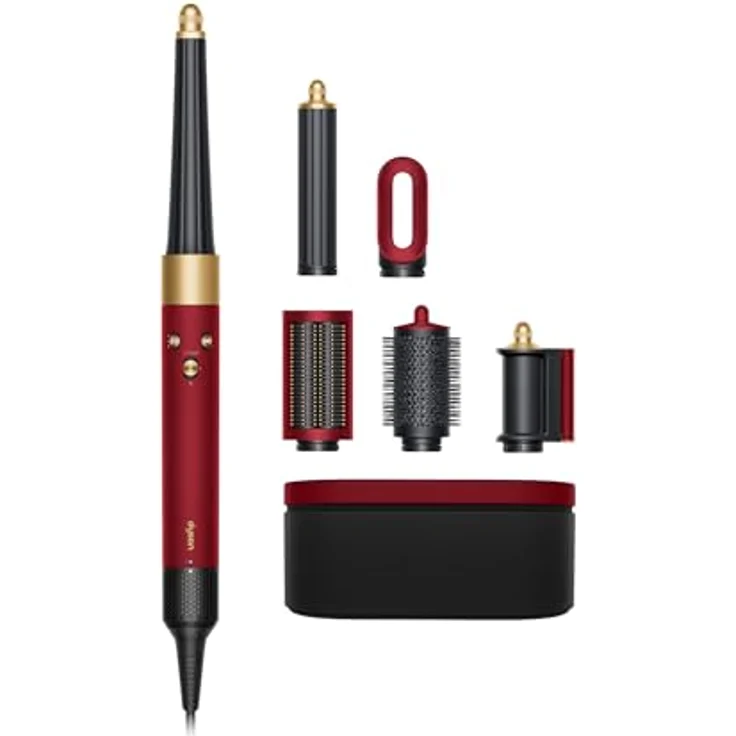 Dyson Airwrap i.d.â„¢ Multi-Haarstyler und -trockner, in Red Velvet, Stylen, Trocknen und Locken ohne Hitze schädigen, mit Bluetooth® und Coanda Effekt – Bild 2