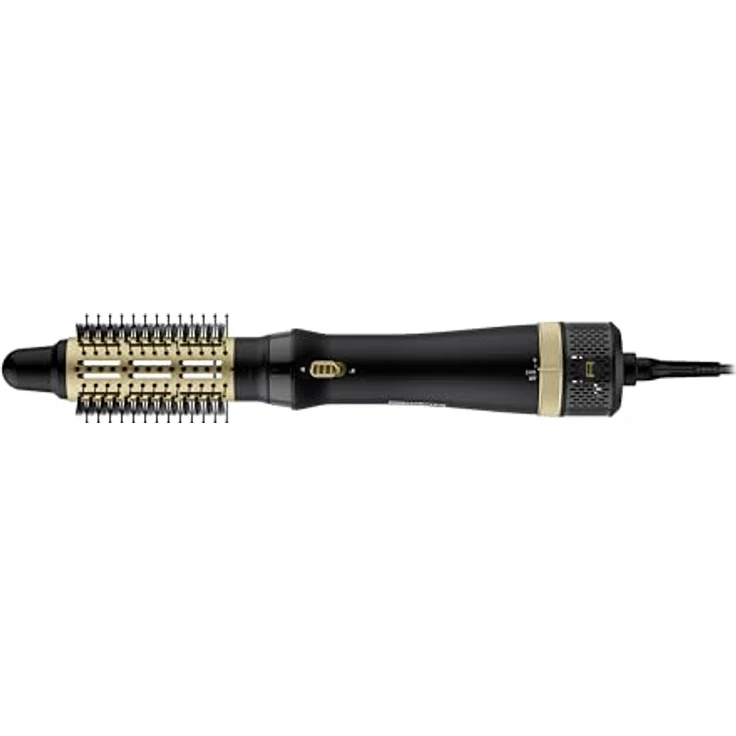 Rowenta Express Style CF6330F0, Warmluftbürste mit 800 Watt Leistung, 3 Betriebsstufen und Aufsatz für Wellen und glättende Bürste – Bild 3