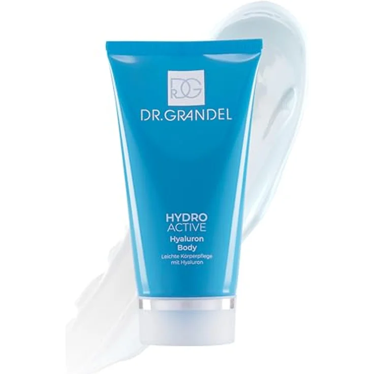 DR. GRANDEL Hydro Active Hyaluron Body Moisturizer, 150 ml, intensive Feuchtigkeitspflege mit Squalan und Algen-Meerwasser-Komplex – Bild 5