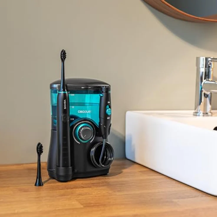 Cecotec Bamba ToothCare Jet Clean, Tisch-Munddusche mit 0,6 L Wassertank, 7 Düsen und 10 Betriebsstufen – Bild 2