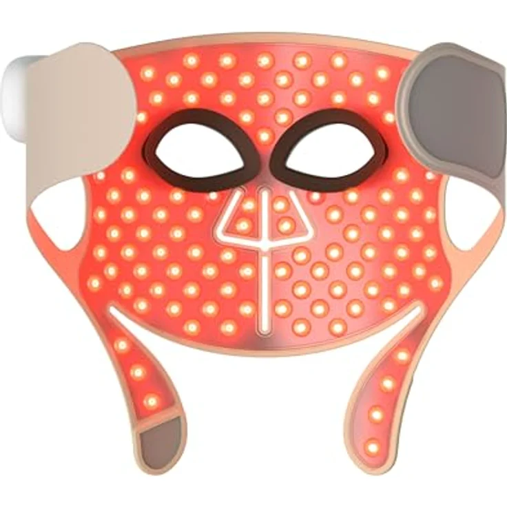 Silk'n LED Face Mask Pro, Kabellose Gesichtsmasken mit 120 LEDs für Collagen, Faltenreduzierung und Anti-Aging, 7 Behandlungsmodi, Rosa – Bild 2