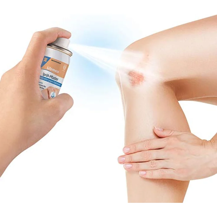 Lifemed - Sprüh-Pflaster 40 ml - Schützt Wunden Mit Einem Transparenten Film (1 Stück) – Bild 2