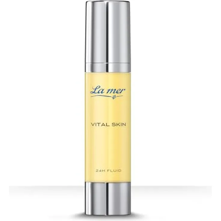 La Mer Vital Skin 24h Fluid, feuchtigkeitsspendende Anti-Aging Pflege mit Q10 und Vitamin C, ohne Duft, für Mischhaut