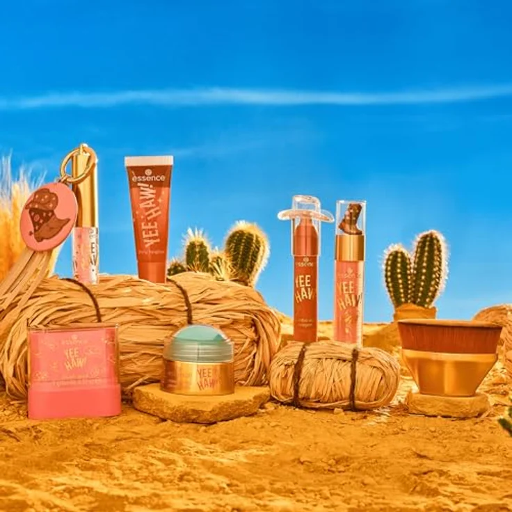 essence YEE HAW! Creme-Eyeliner und Lidschatten, 2.8 g, Farbton 01 Big Dreams In Big Boots, intensiv pigmentiert, vegan, mit Glitzereffekt – Bild 6