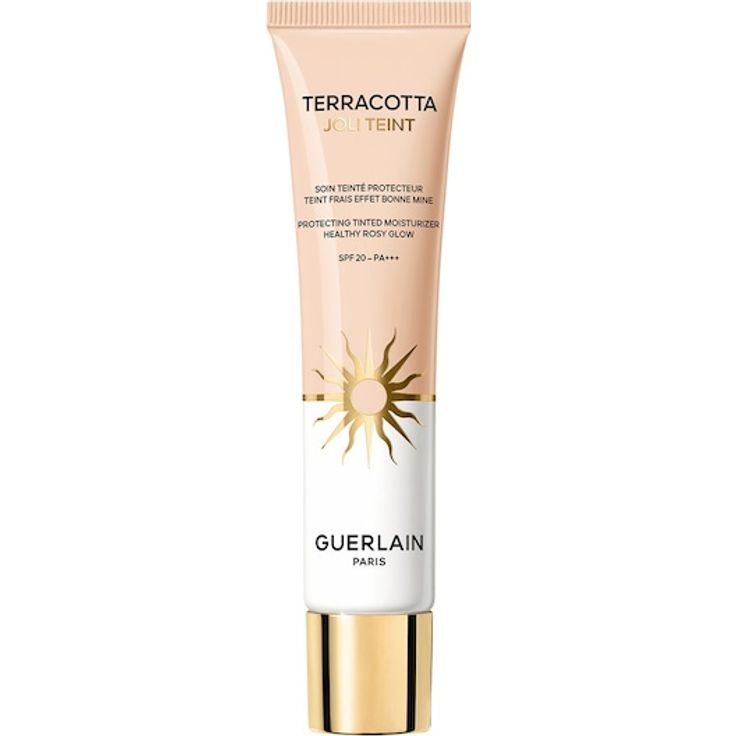 GUERLAIN Terracotta Joli Teint Foundation, sonnengeküsster Glow, natürliche Deckkraft, 30 ml
