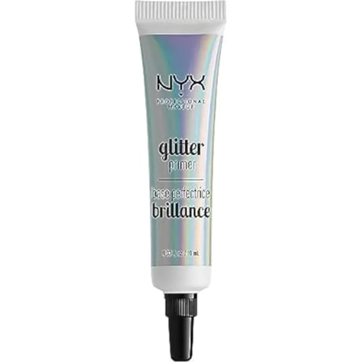 NYX Professional Makeup Glitter Primer, transparenter Make-up-Primer für Glitzer, 10 ml