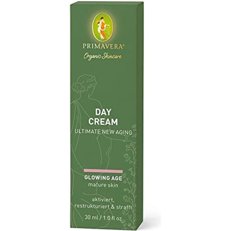 PRIMAVERA Day Cream - Ultimate New Aging 30 ml - Naturkosmetik - für reife, anspruchsvolle Haut, aktiviert, restrukturiert und strafft - vegan – Bild 3