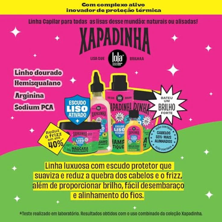 Lola Cosmetics Xapadinha Haaröl, Disziplinant für Haar, Frizz-Kontrolle, natürlicher Glanz, intensive Ernährung, 50 ml – Bild 5