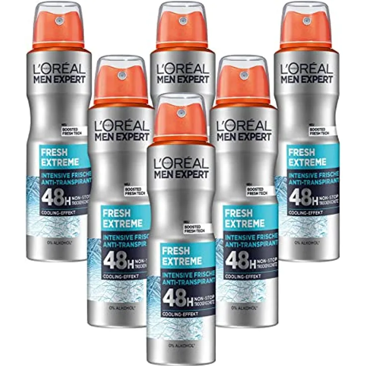 L'Oréal Fresh Extreme 48H Non-Stop Trockenschutz Deodorant 150 ml