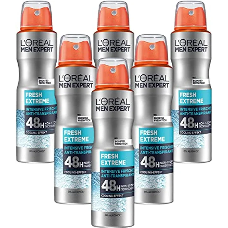 L'Oréal Fresh Extreme 48H Non-Stop Trockenschutz Deodorant 150 ml – Bild 1