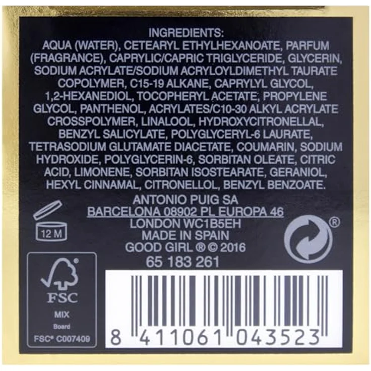 Carolina Herrera Good Girl Body Lotion 200 ml – Bild 8