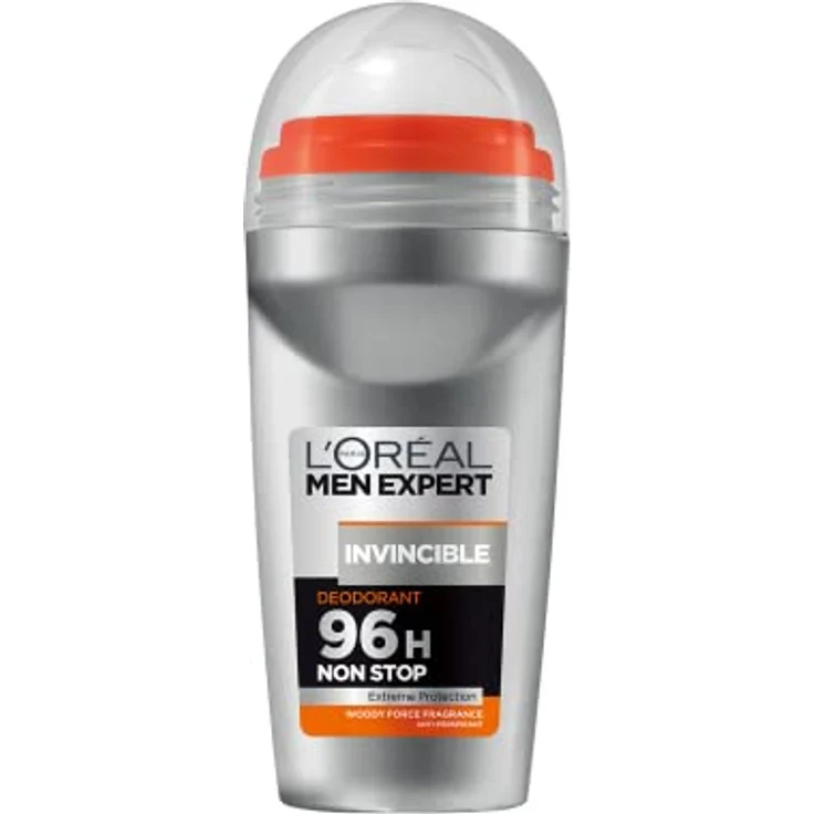 L'Oréal Paris Herren Expert Invincible Anti-Perpriant XXL Roll-On, langanhaltender Schutz gegen Körpergeruch