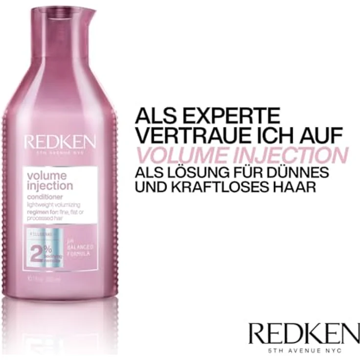 Redken Conditioner Haircare Volume Injection Conditioner 300 ml – Bild 5