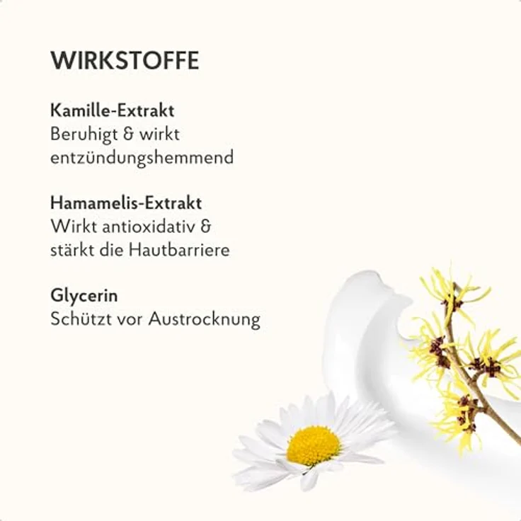 HAKA Handcreme Kamille, 3x 200ml, intensive Pflege für trockene Hände, mit Kamillenextrakt & Vitamin E, zieht schnell ein, vegan, ohne Parabene und Mikroplastik – Bild 4