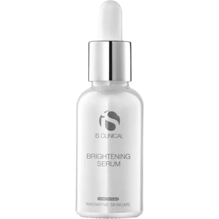 iS Clinical Brightening Serum 30 ml, Gesichtsserum gegen Hyperpigmentation mit Algenextrakt und pflanzlichen Säuren