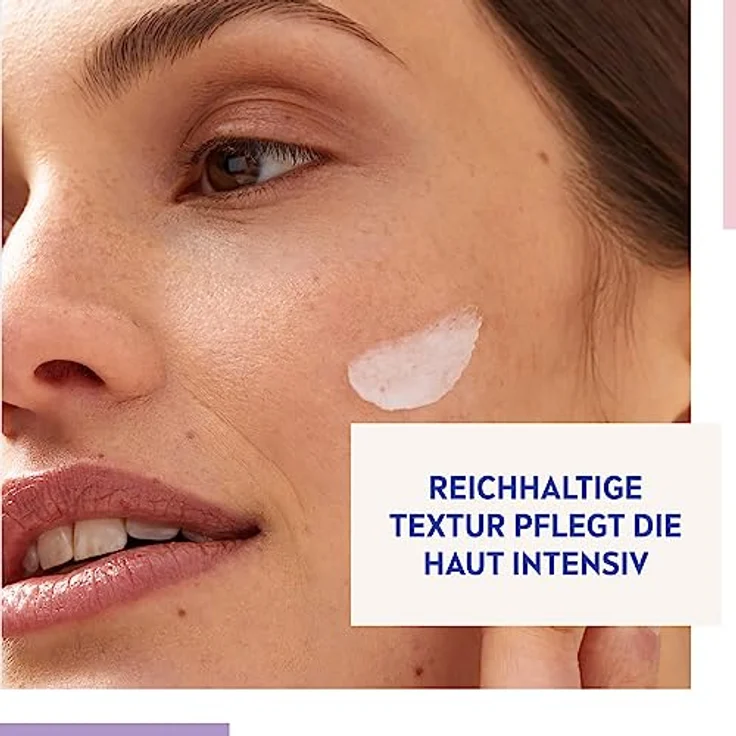 NIVEA Nourishing Tagescreme für trockene Haut, SPF 15, 50 ml, intensiv feuchtigkeitsspendend – Bild 4