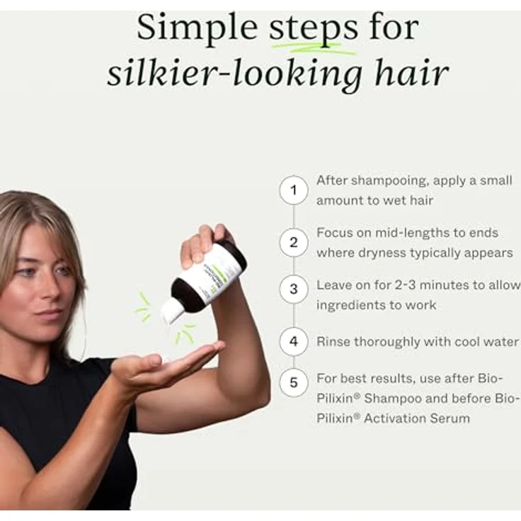 Scandinavian Biolabs Bio-Pilixin® Conditioner Women, natürlicher Haarausfall-Schutz für Damen, 250 ml – Bild 4