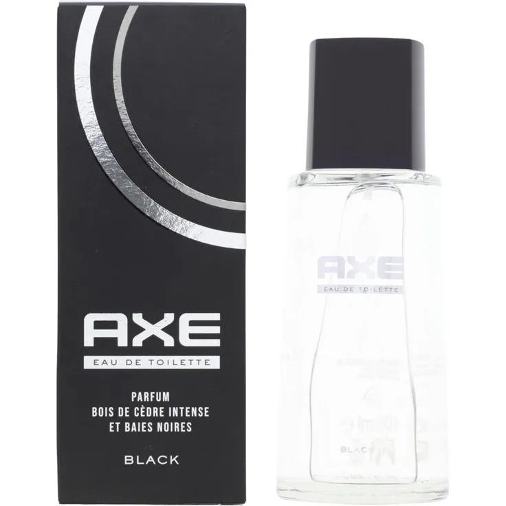 AXE EDT Black für Men, 100ml, energetischer Duft mit 24 Stunden Wirksamkeit und Frische