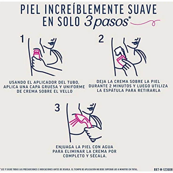 Veet Expert Haarentfernungscreme für Damen, Roll-On Applikator mit Sheabutter, 100 ml - Wirkt in 2 Minuten, 48 Stunden Feuchtigkeitsschutz, dermatologisch getestet – Bild 4