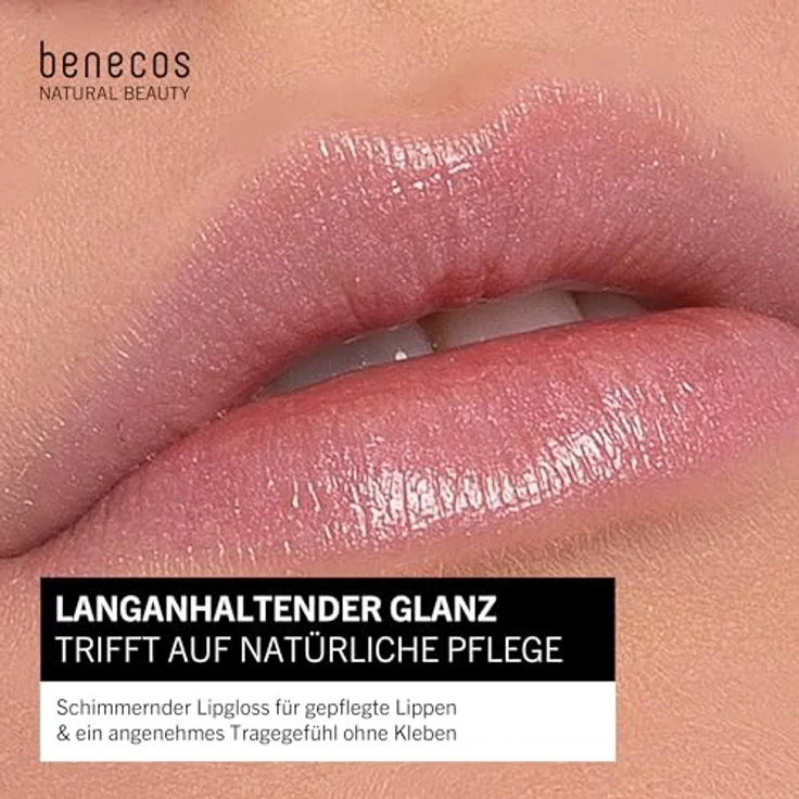 Benecos Natural Lipgloss Rosé – Bild 5