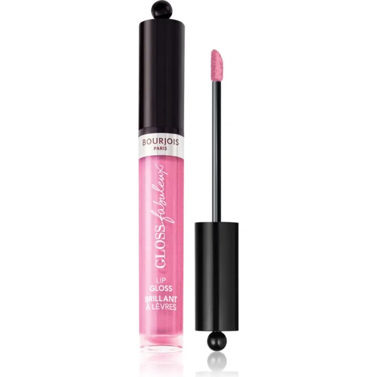 Bourjois Fabuleux Gloss, Pflegender Lipgloss in Rose Symphonic, 3,5 ml mit hochglänzendem Effekt und langanhaltender Feuchtigkeit