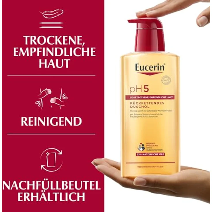 Eucerin pH5 Duschöl 400 ml – Bild 4