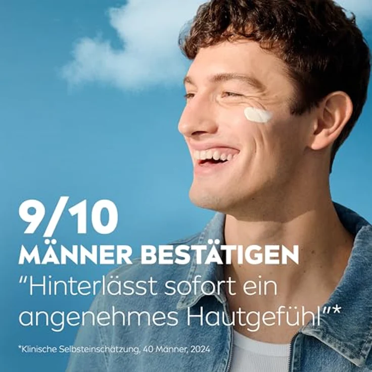 NIVEA MEN Sensitive Schützende Feuchtigkeitspflege LSF 30, intensive Gesichtspflege mit VitaminPRO-Komplex & Antioxidantien, 50 ml – Bild 4