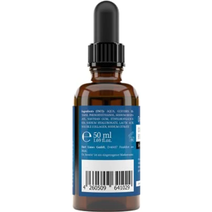 Dr. Severin Collagen Hyaluron Serum, Gesichtsserum mit maritimem Collagen und nieder- sowie hochmolekularem Hyaluron, 50 ml – Bild 2