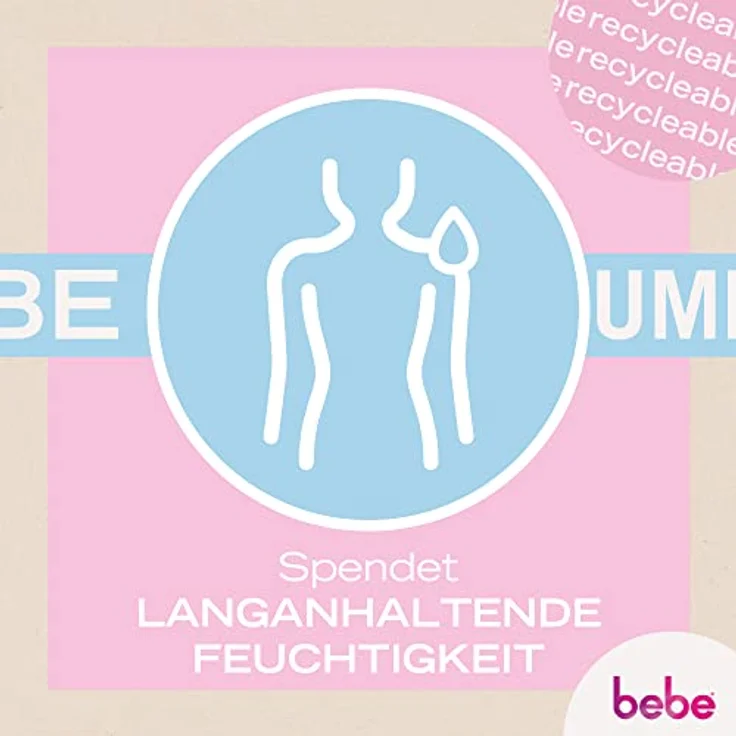 Bebe Rich Body Balm (400 ml), schnell einziehende Bodylotion mit Sheabutter & Bienenwachs für sehr trockene Haut, sanft duftend & Feuchtigkeit spendend – Bild 3