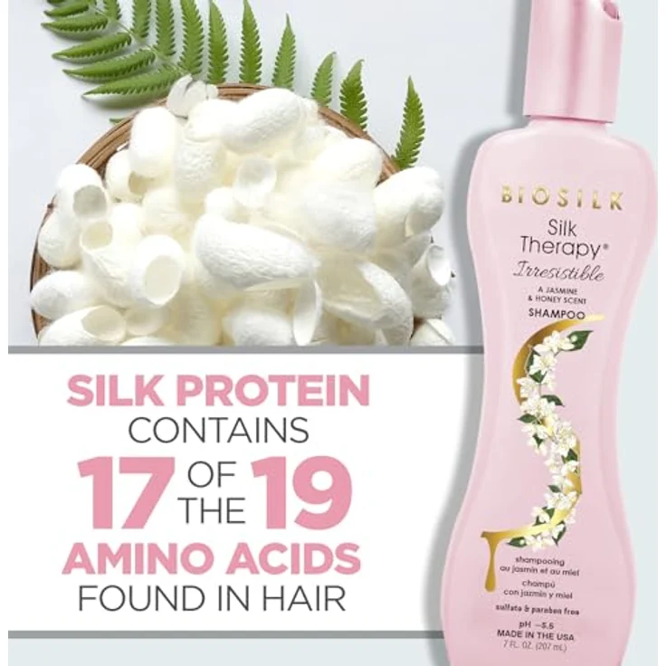BioSilk Shampoo Silk Therapy Irresistible Shampoo 207 ml – Bild 7