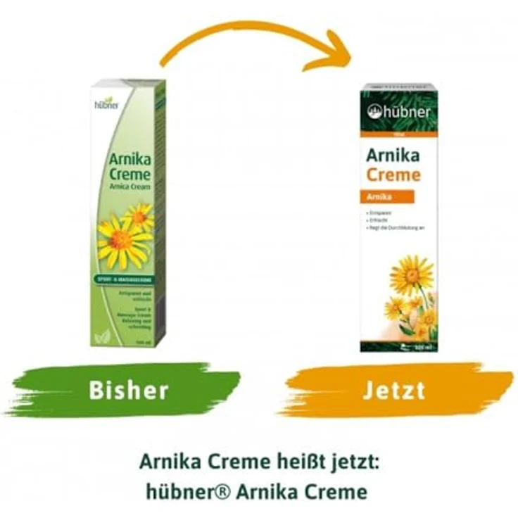Hübner Arnika Creme 100ml, pflegende Gesichtscreme zur Linderung von Hautirritationen – Bild 2