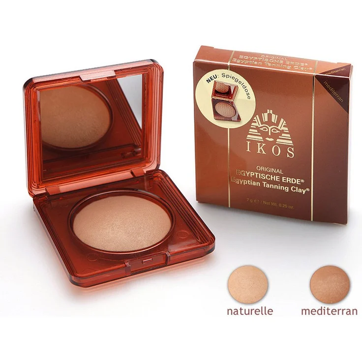 IKOS Teint - Egyptische Erde naturelle, mikrofeine Foundation mit Mineralien und LSF 10, 7g