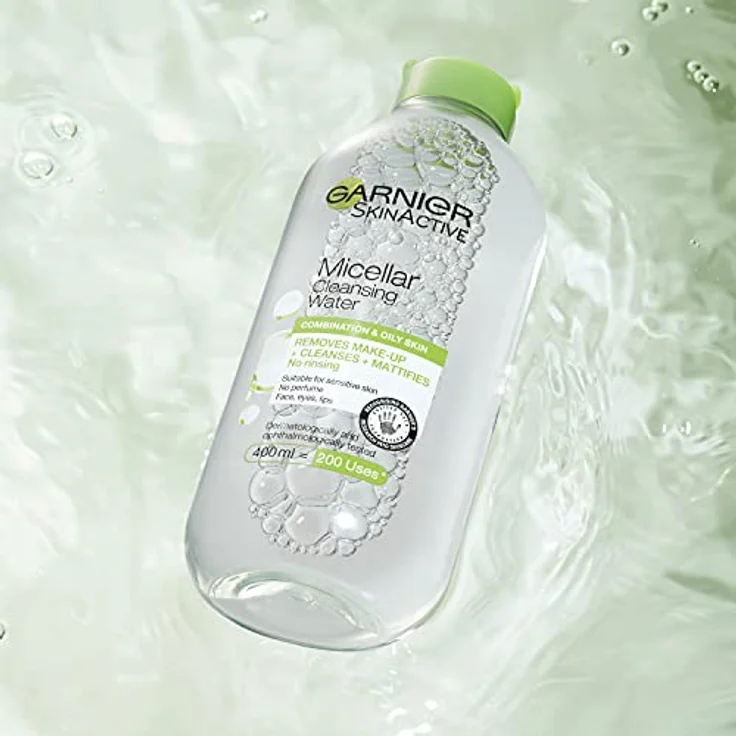 Garnier SkinActive Micellar Combination & Sensitive Skin Sanftes Mizellenwasser für Mischhaut und empfindliche Haut 400 ml für Frauen – Bild 4
