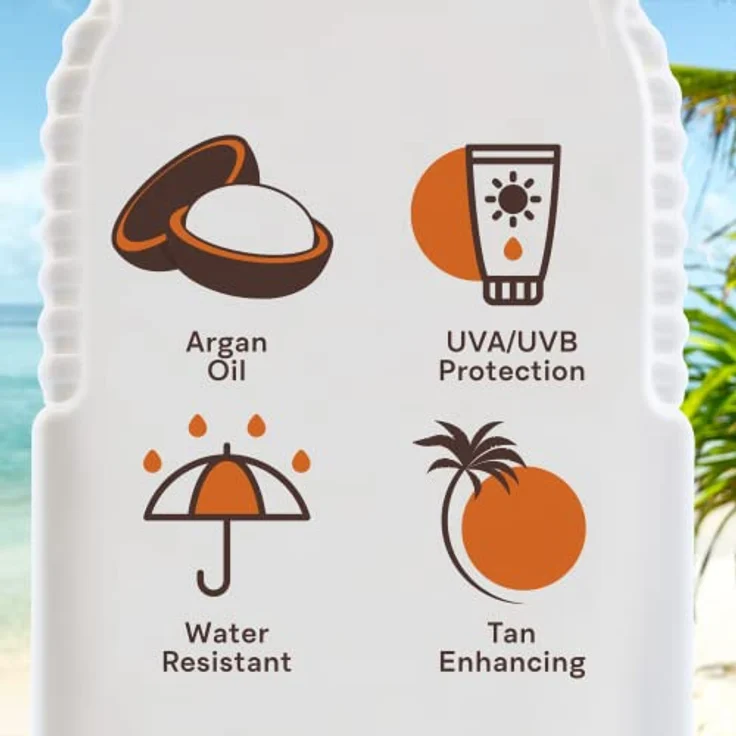 Malibu Bronzing Bräunungsöl Arganöl SPF 15 200 ml – Bild 3