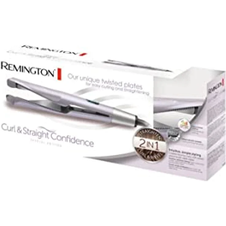 Remington S6606 Curl & Straight Confidence für seidig glattes Haar, silber – Bild 5