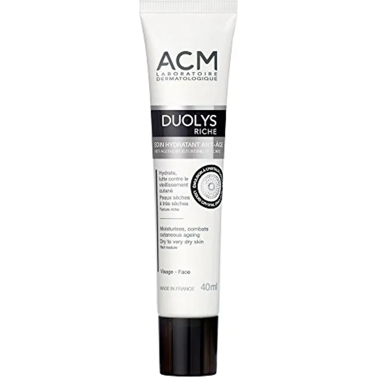 ACM Duolys Riche Anti-Aging Cream Hydrating für trockene und sehr trockene Haut 40 ml, Feuchtigkeitsspendende Anti-Aging-Emulsion