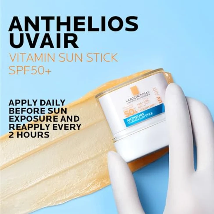 La Roche-Posay Anthelios UV Air Stick LSF 50+, 9 g mit Vitamin E und Astaxanthin für antioxidativen Hautschutz – Bild 7