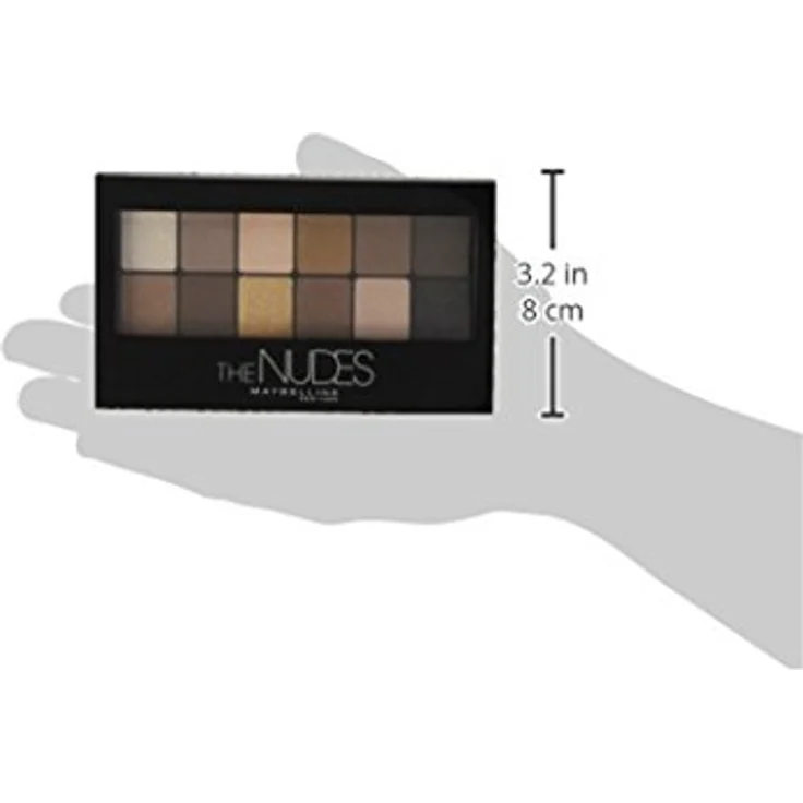 Maybelline Augen Make-up The Nudes Lidschatten Palette 12 Farben in einer Lidschattenpalette Taupe Sand Bronze 9,6 g – Bild 4
