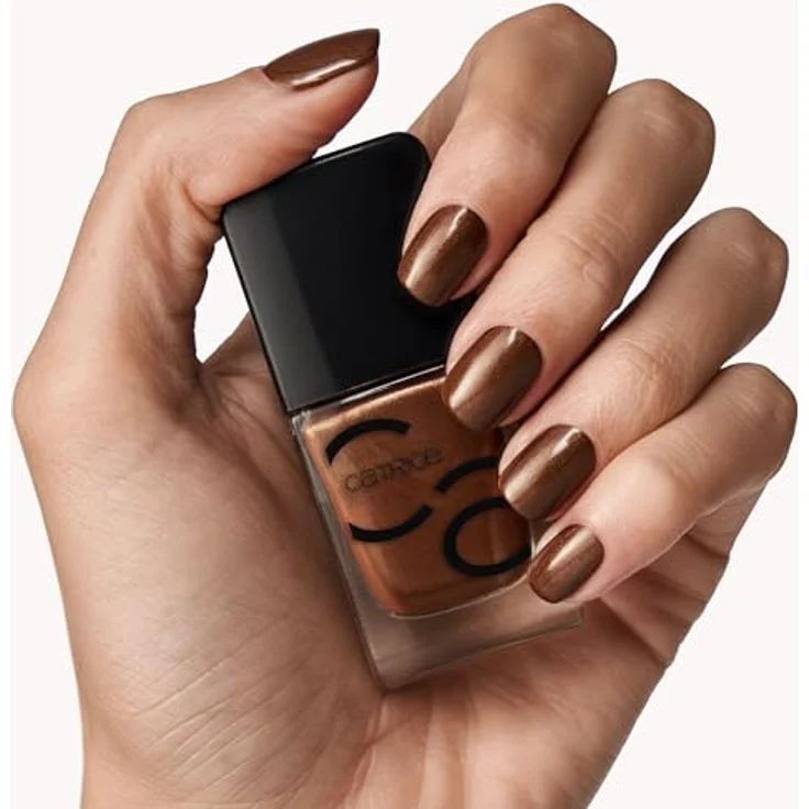 Catrice CATRICE ICONAILS Gel Lacquer, Nagellack, Nr. 172, Braun, langanhaltend, glänzend, acetonfrei, vegan, ohne Mikroplastikpartikel, ohne Konservierungsstoffe, 1er Pack (10.5ml) – Bild 3