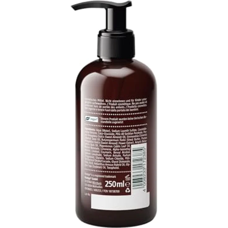 Kneipp Pflegende Cremeseife Mandelblüten, antibakterielle Handreinigung, 250 ml, natürliche ätherische Öle – Bild 3