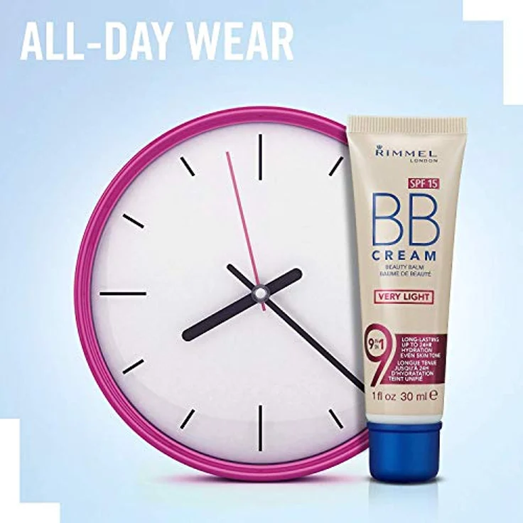 Rimmel London BB Cream 9in1 30 ml Very Light – Bild 5