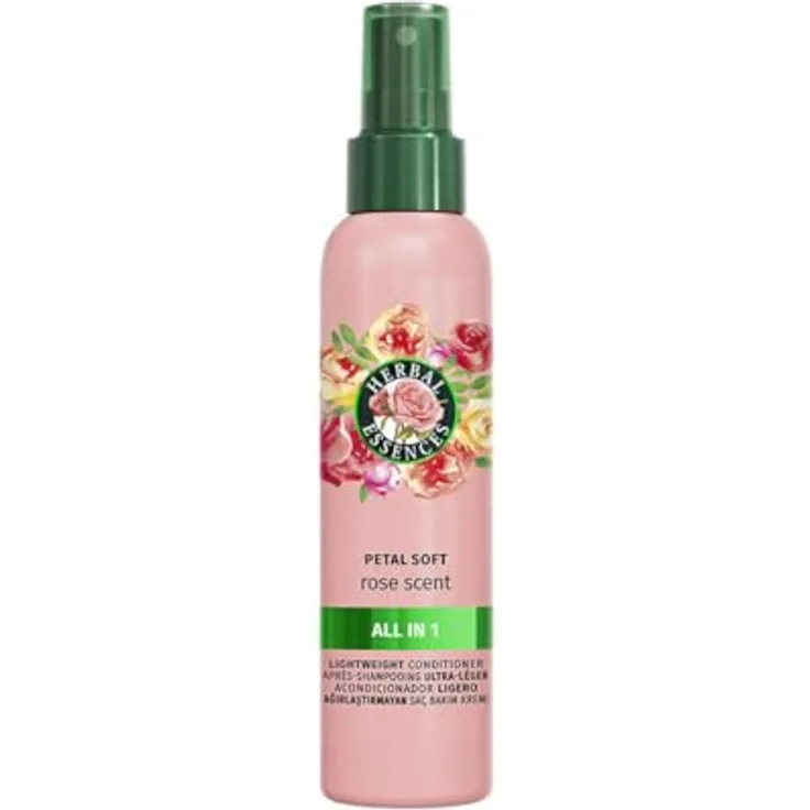 Herbal Essences Rosas Haarspülung, ohne Ausspülen, 145 ml, mit Wärmeschutz und Rosenaroma