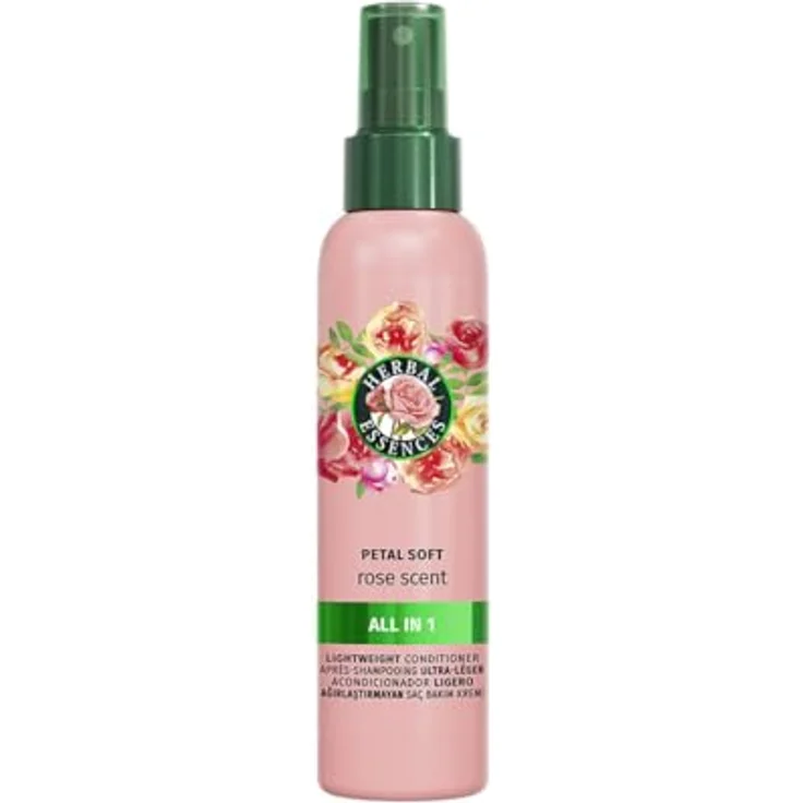 Herbal Essences Rosas Haarspülung, ohne Ausspülen, 145 ml, mit Wärmeschutz und Rosenaroma – Bild 1