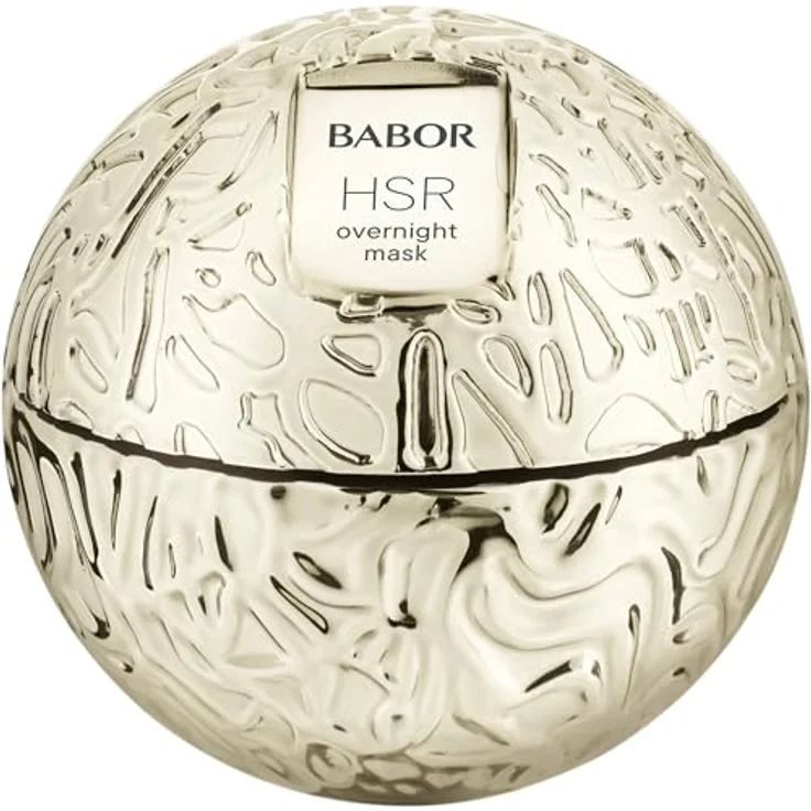 BABOR HSR LIFTING Overnight Mask, Gesichtspflege gegen Falten, Anti-Aging Crememaske für jede Haut, Mit Vitamin E, Argan- und Mandelöl, Pflanzliche Peptide, Glatte und strahlende Haut, Vegan, 1x50 ml – Bild 1