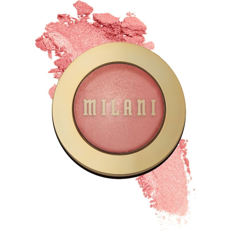 Milani Baked Blush 3,5 g - Bella Bellini, hochpigmentiertes Rouge mit schimmerndem Finish für einen natürlichen Glow