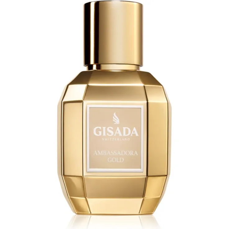 Gisada Ambassadora Gold, Eau de Parfum für Damen, fruchtig-blumiger Duft, 50 ml