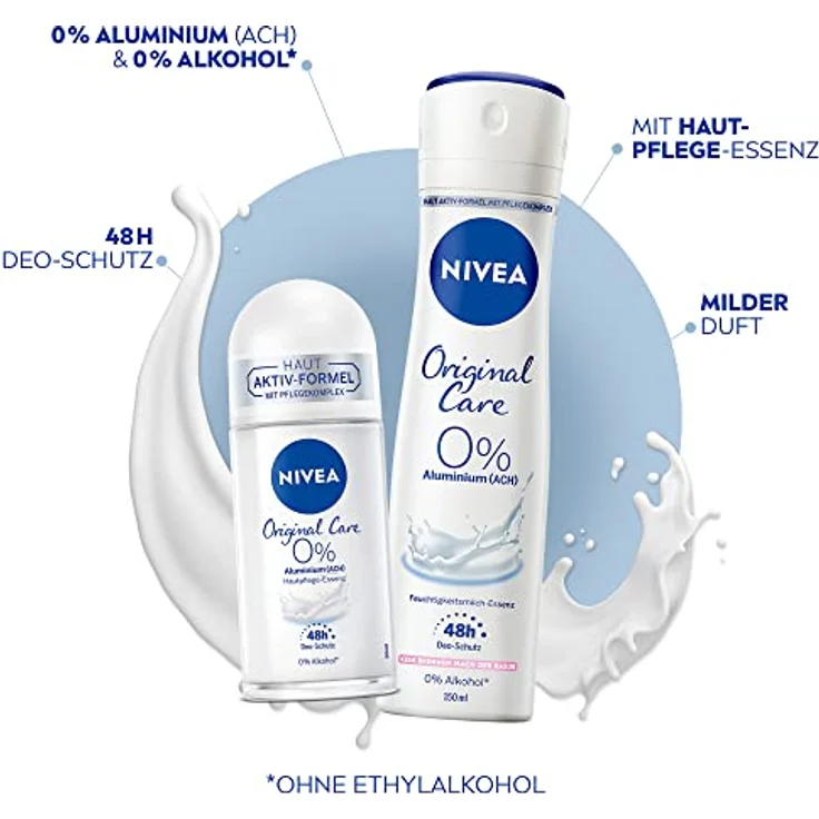NiveaOriginal Care Deodorant Roll-On 50 ml – Bild 2