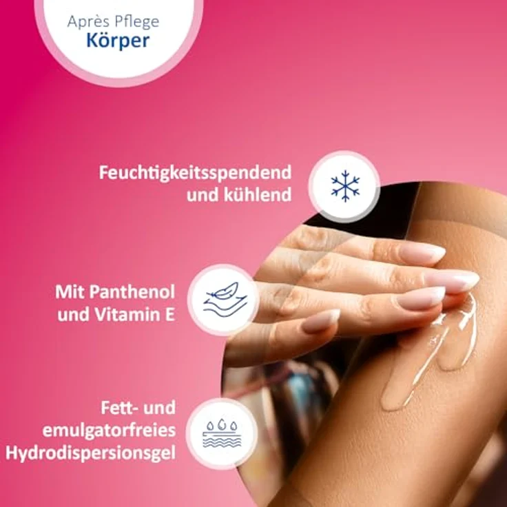 Ladival After Sun Repair Fluid für sonnengestresste Haut, regeneriert mit Photolyase, feuchtigkeitsspendend & kühlend, enthält Panthenol und Vitamin E, 200ml – Bild 5
